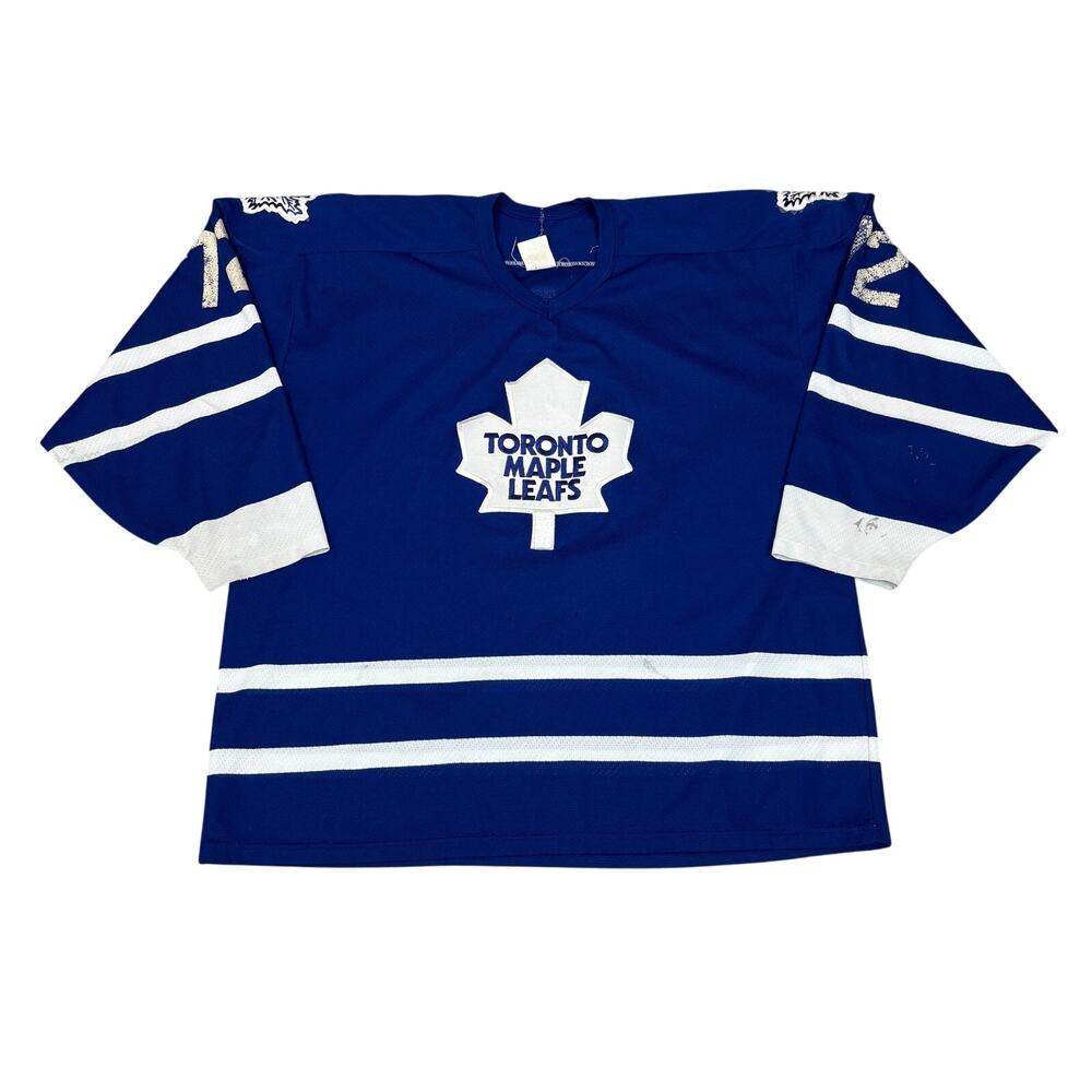 Vintage Toronto Maple Leafs Moranov 72 Hockey Jersey XL Maska NHL